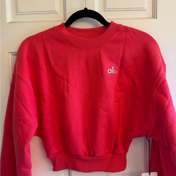 ALO Yoga Sweaters - ALO Yoga Cropped Accolade Crewneck